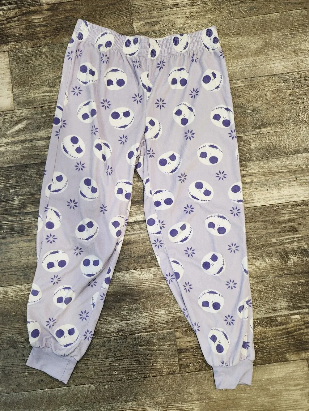 Disney Jack Skellington Pajama Lounge Pants Women's M (8-10) Sleepwear Halloween